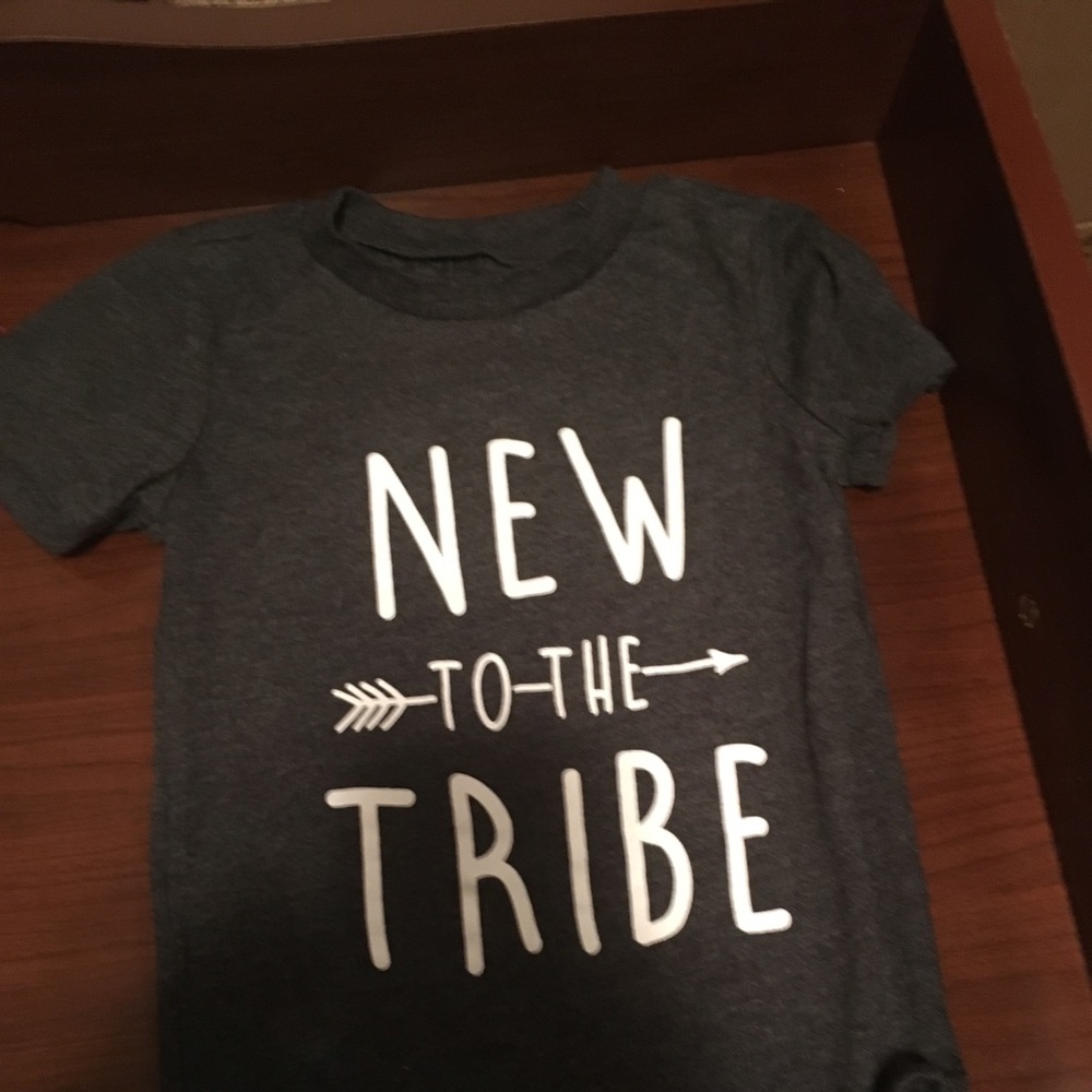 “New to the tribe”baby onesie size 24 months